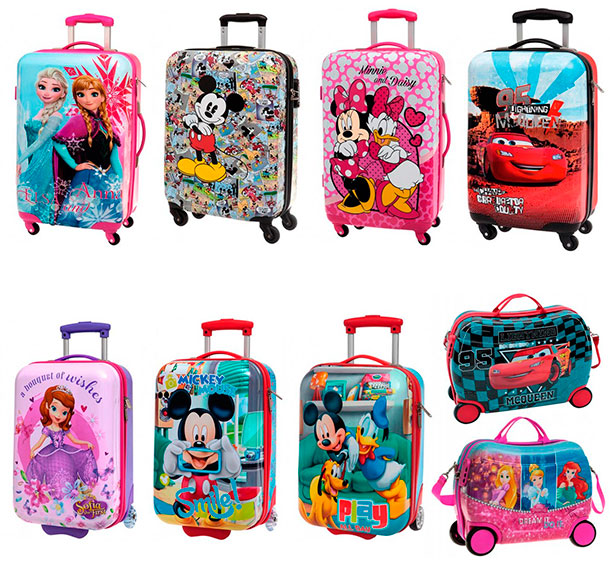 Para editar transportar Teoría básica maletas Disney - Nuevas colecciones de maletas infantiles