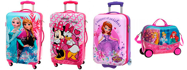 maletas de viaje para niñas disney
